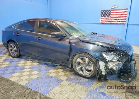 2020 Honda Insight Ex z USA, uszkodzony, nr VIN 19XZE4F53LE001156